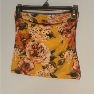 Cute tube top from rue 21. Worn once or twice